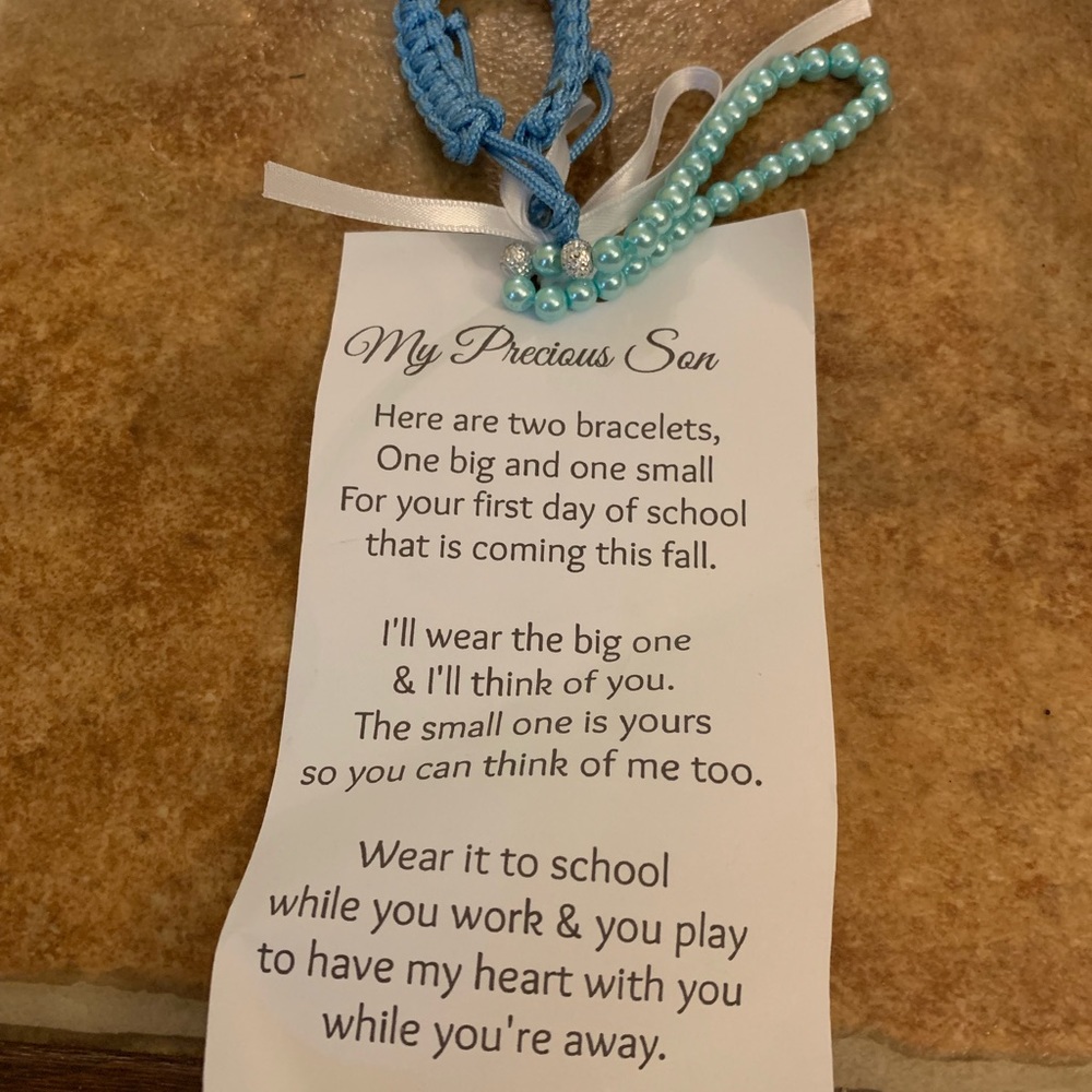 Mother and son Bracelet set